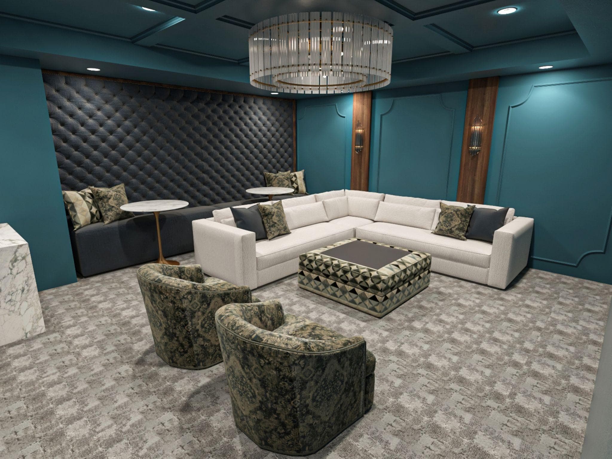 Smart storage solutions, multifunctional furniture, modular units