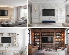 Living Room TV Unit Design