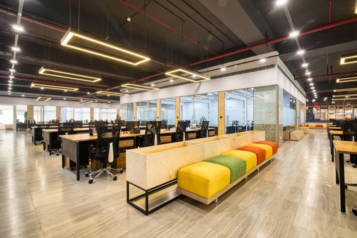 Modern coworking space in Tier 2 city India