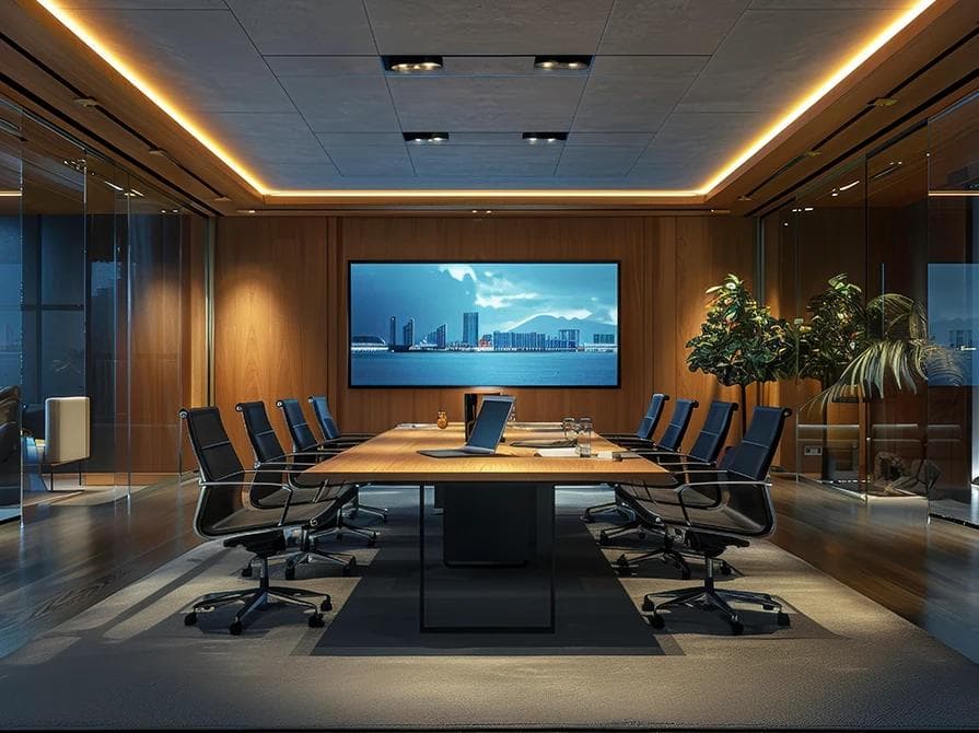 Smart lighting system in office