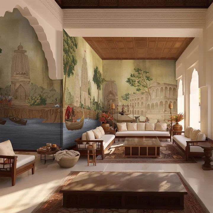 Feature Walls and Artistic Elements