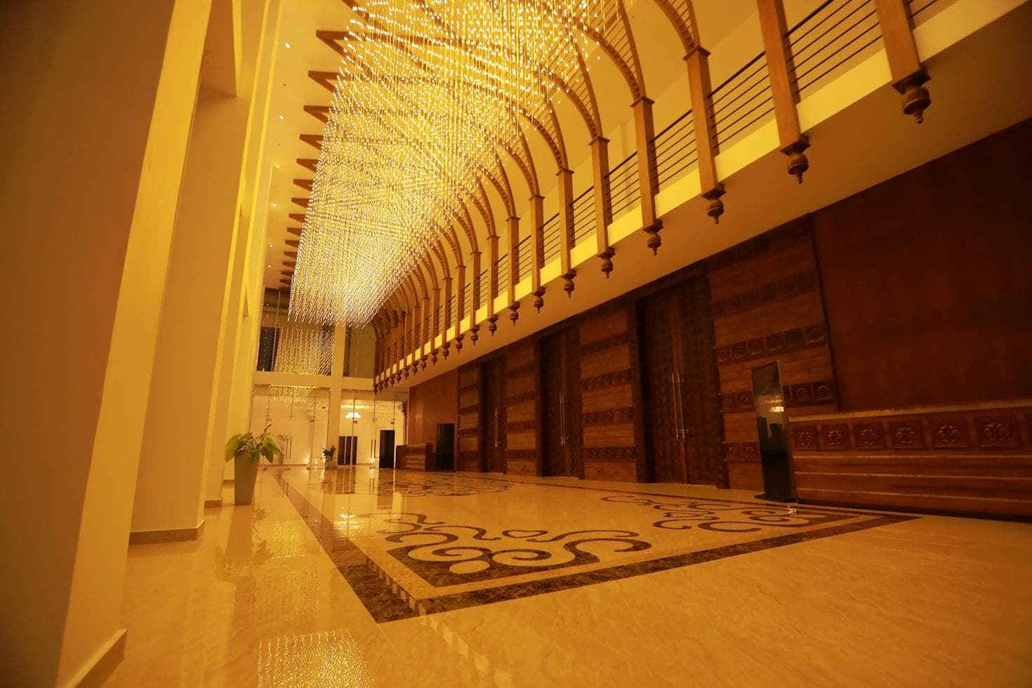 Luxury Hotel Lobby Lighting