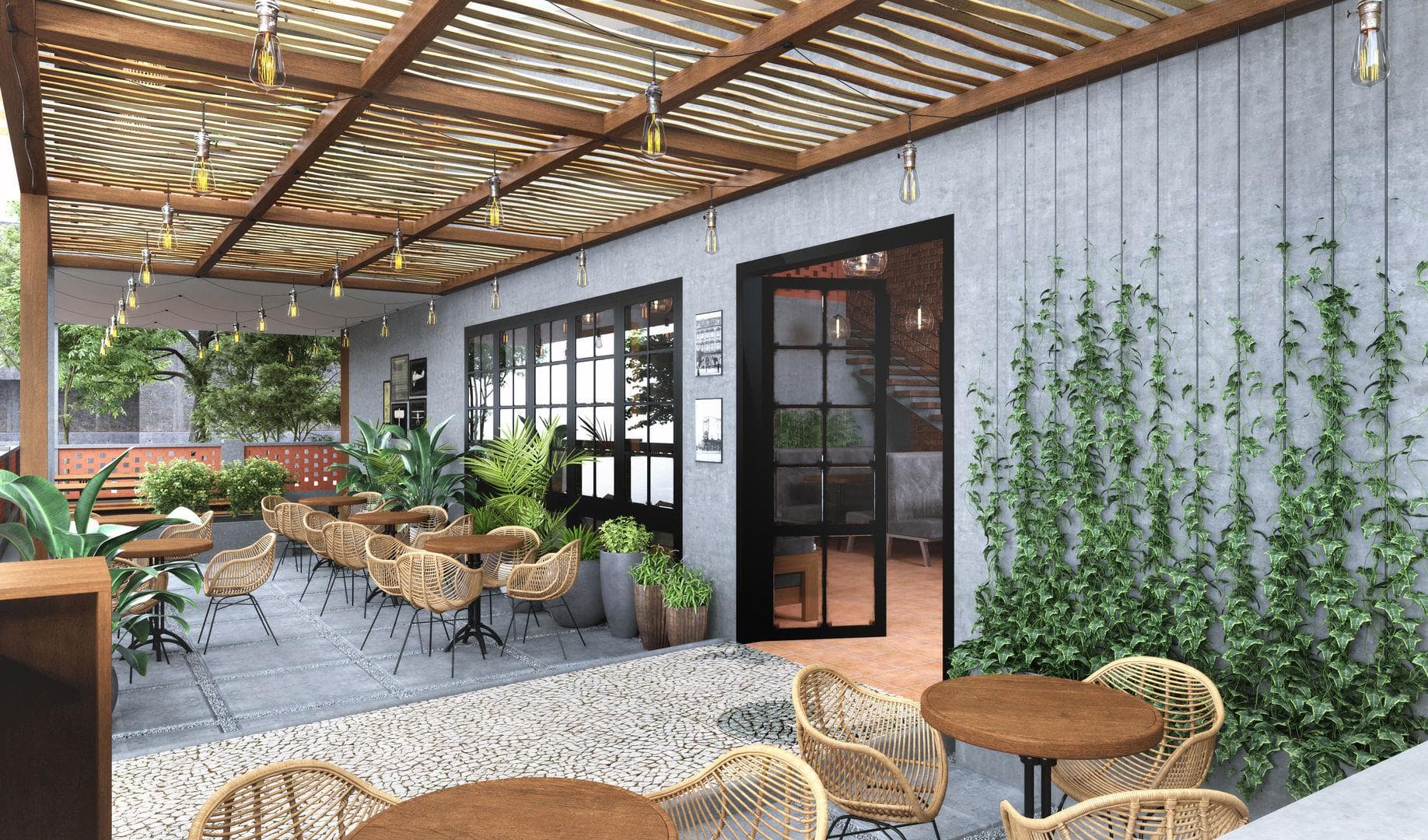 Garden Style Outdoor Dining