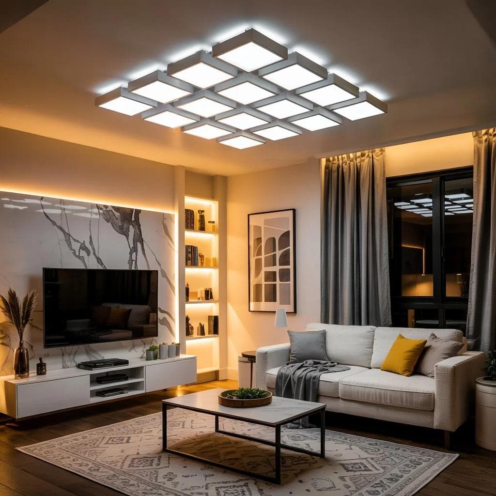 Accent lighting in modern apartment interiors plays a key role in enhancing visual appeal and creating a layered lighting effect. By strategically placing LED strips, spotlights, and concealed lighting, designers can highlight architectural features, artwork, and key areas within the space. This approach improves ambiance, adds depth, and creates a warm and inviting environment. Ideal for contemporary homes, accent lighting transforms ordinary interiors into visually dynamic and aesthetically pleasing spaces while maintaining functional illumination.