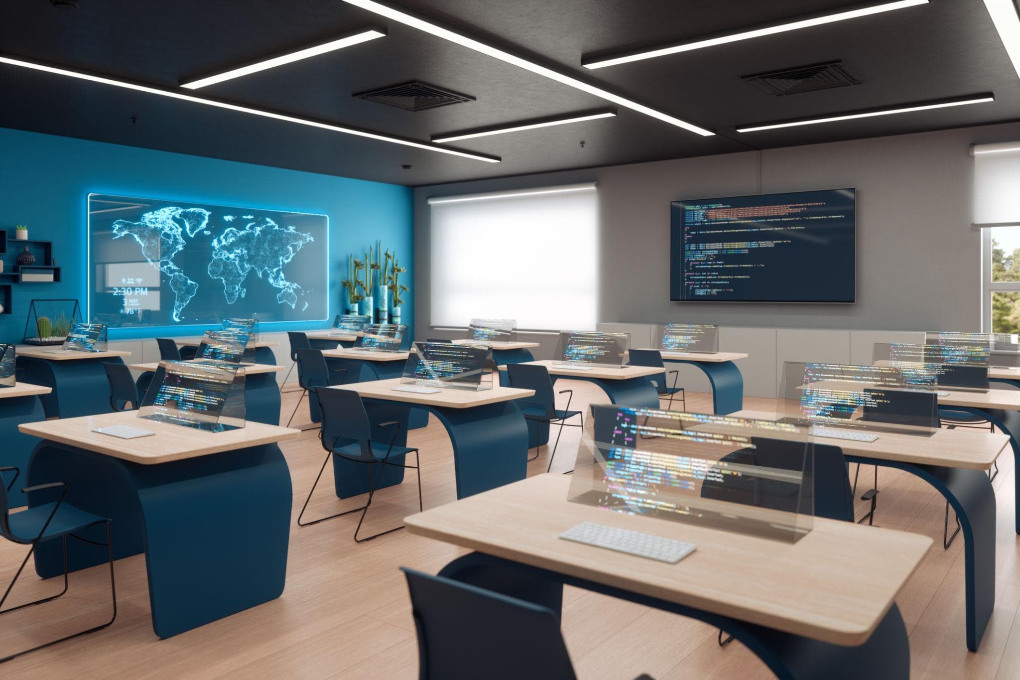Modern Smart Classroom Design