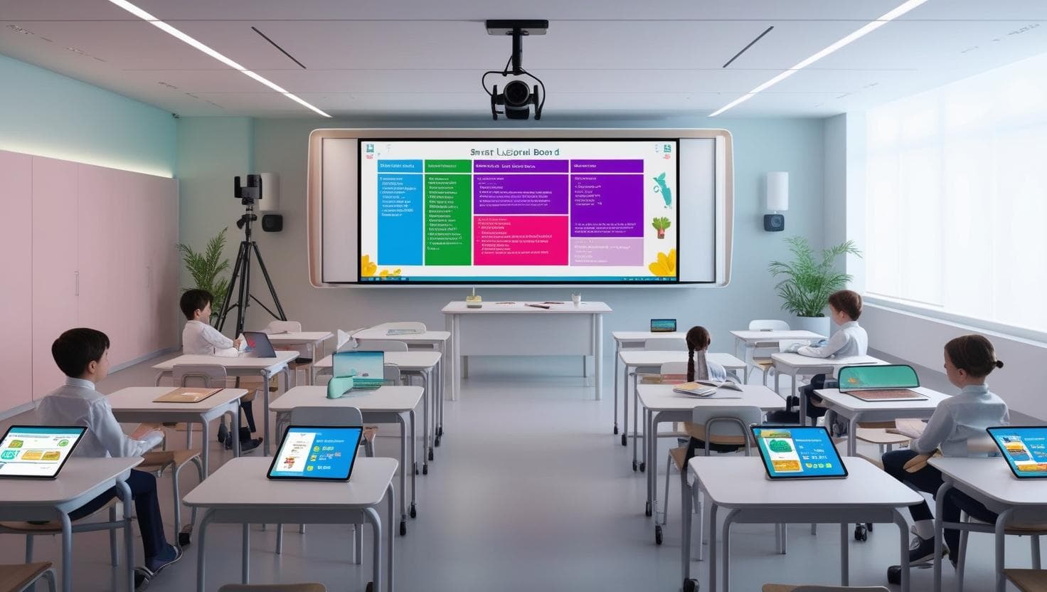 Smart Classroom Technology Setup