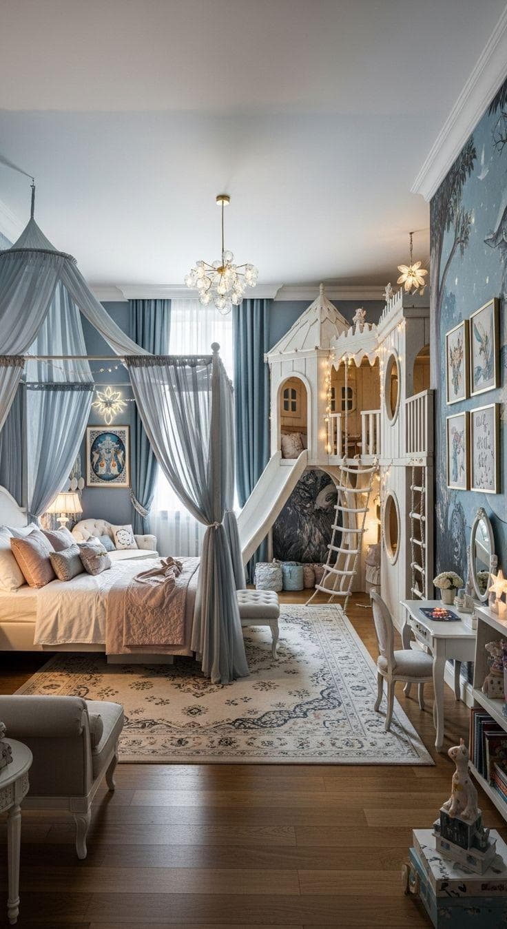 Modern kids bedroom interior design in Bhopal with creative decor and smart storage